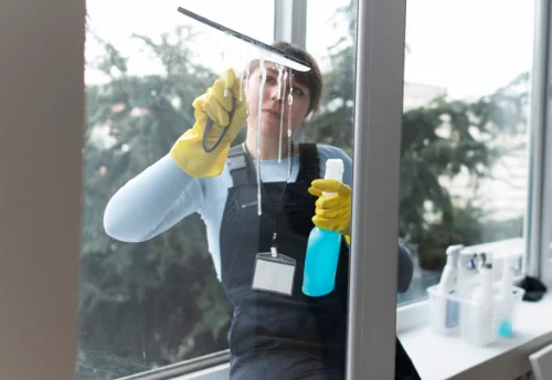 Nettoyage de vitres intérieures et extérieures à Bernadets